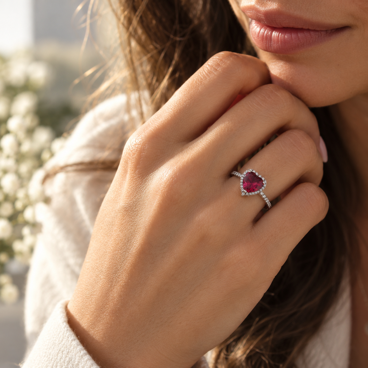 Anillo Cœur Ardent