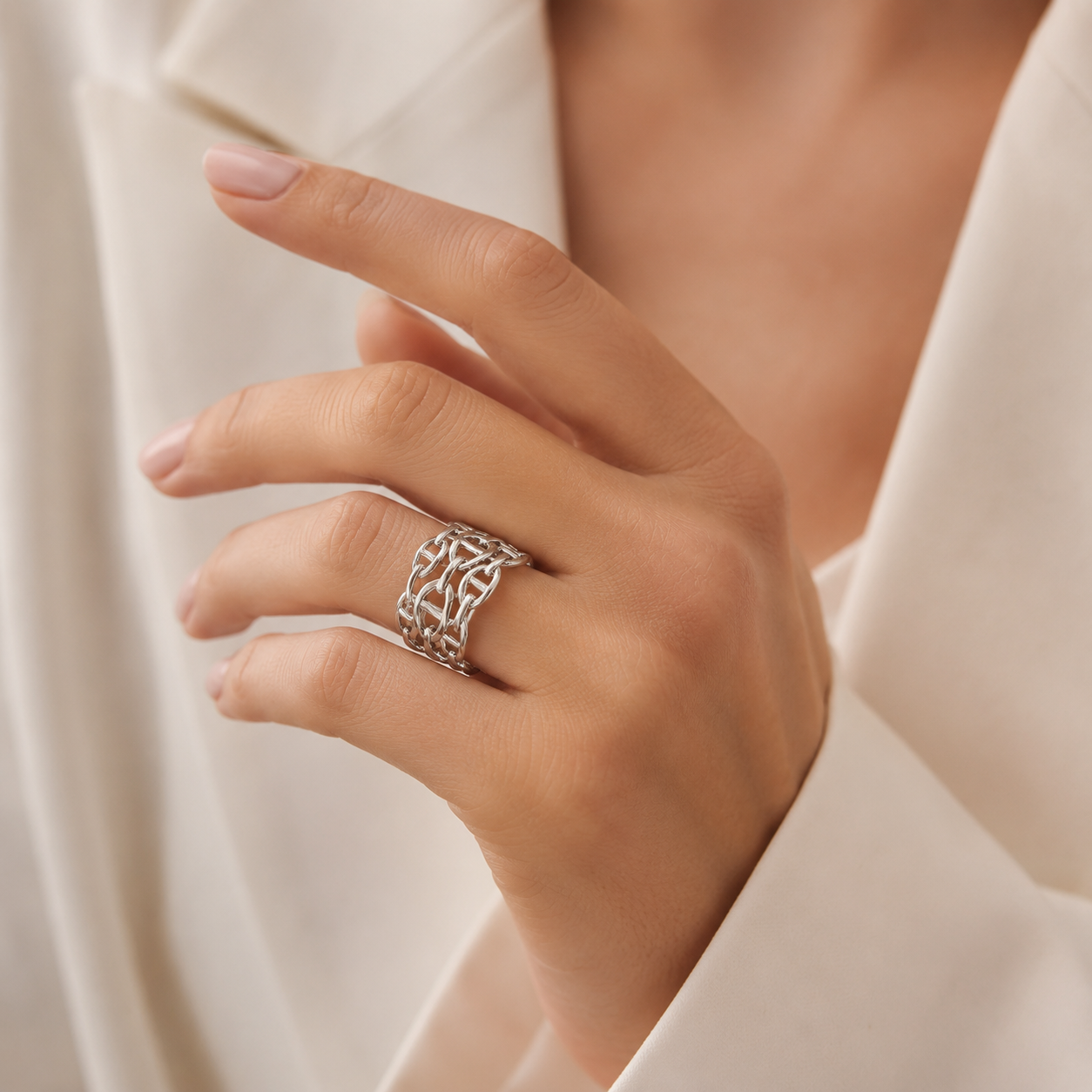 Anillo Entrelacé Sauvage