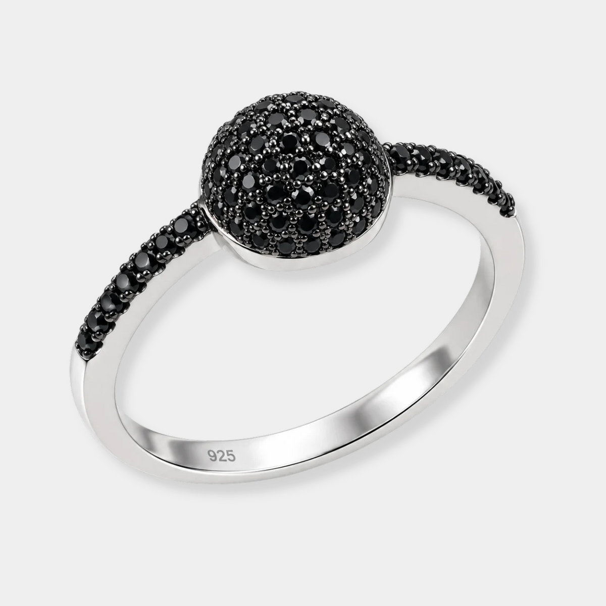 Anillo Nuit Pavée