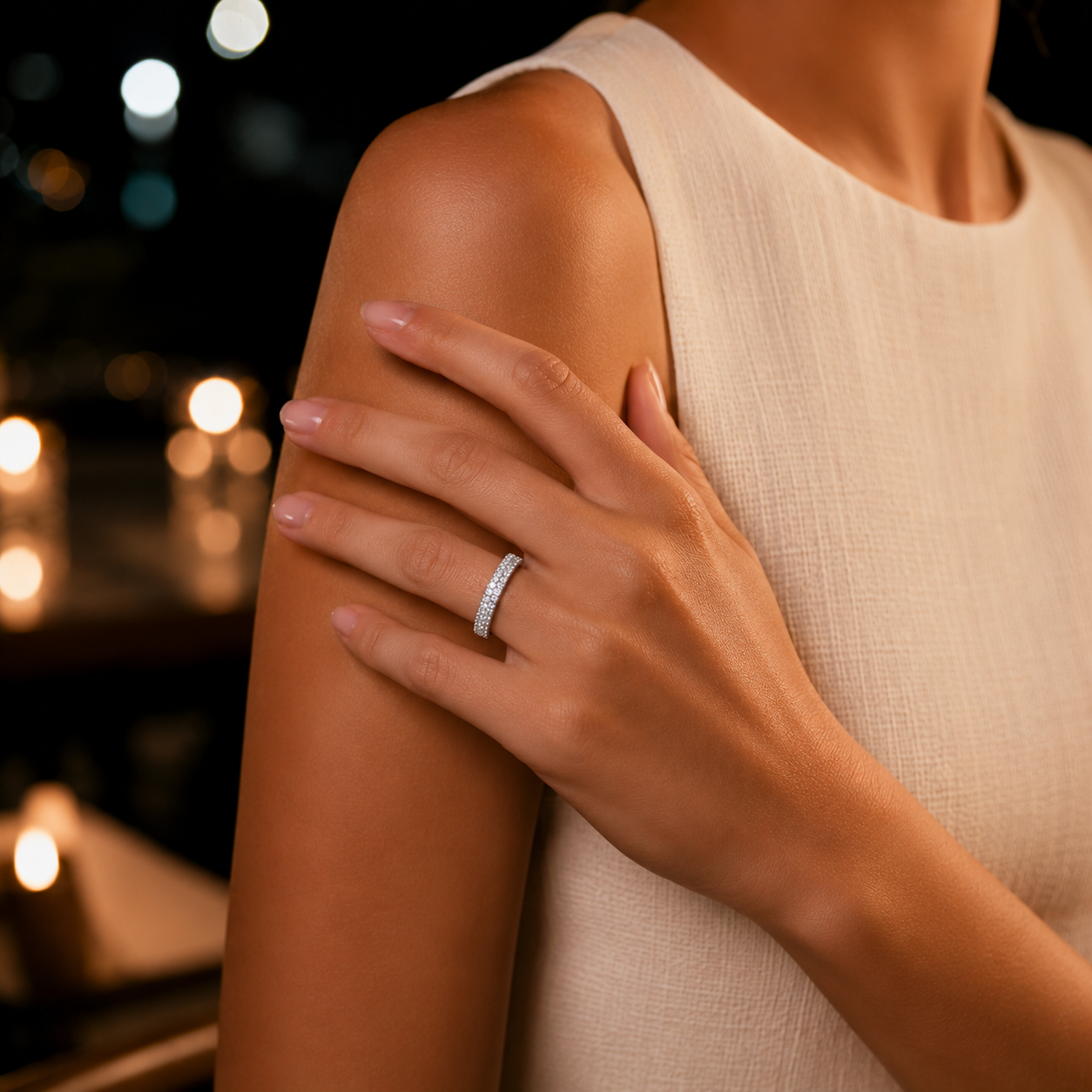 Anillo Demi Lumière