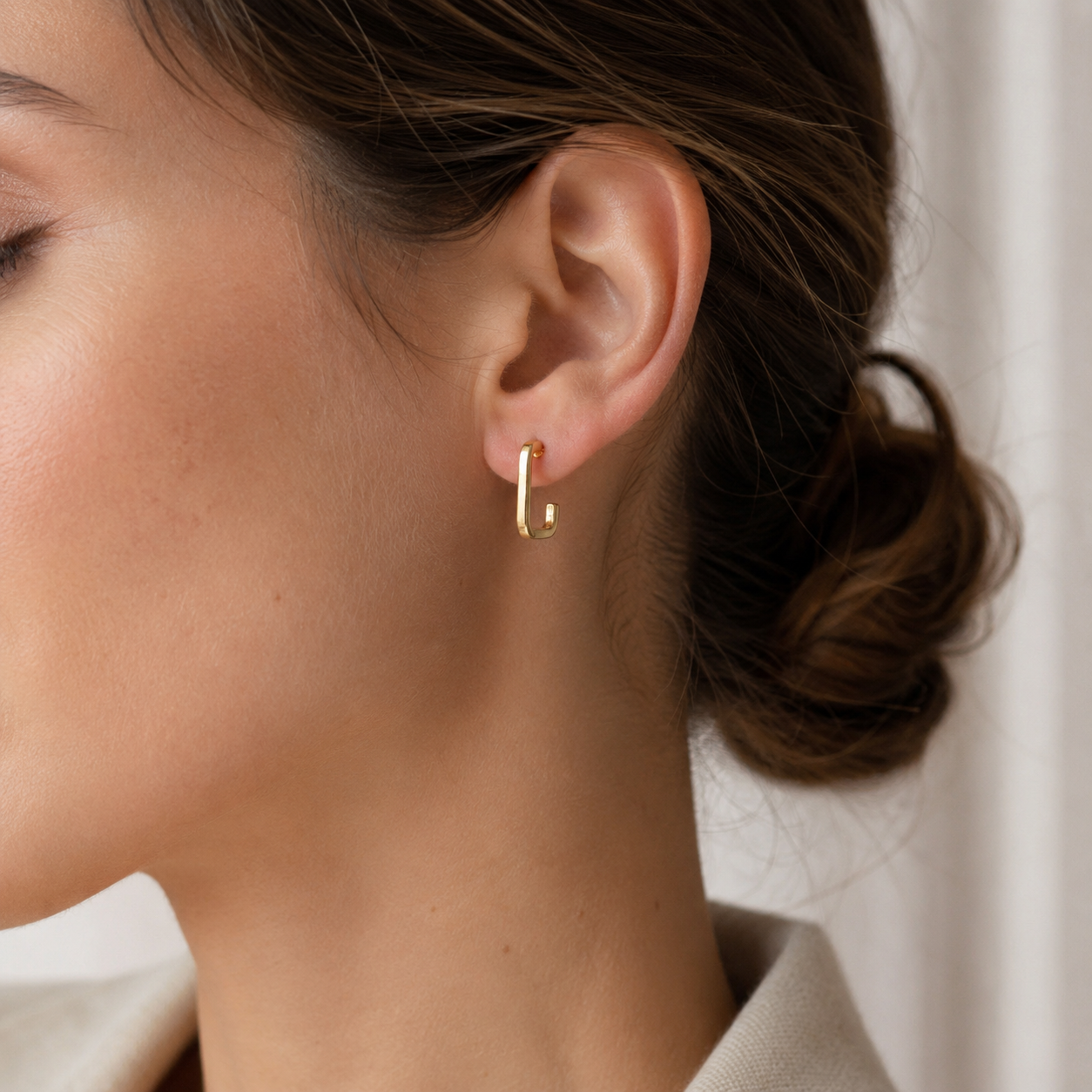 Pendientes Carré Ouvert