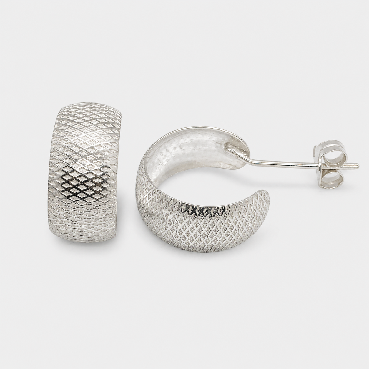 Pendientes Maille Argentée
